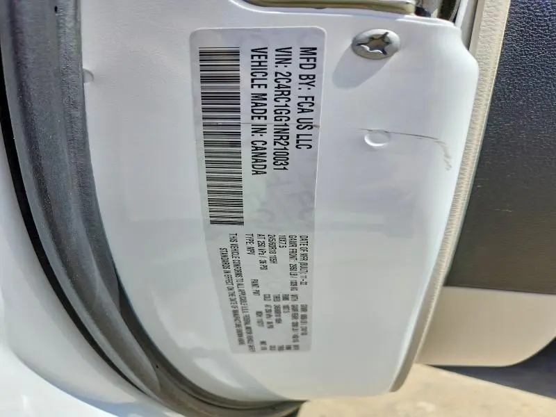 2022 CHRYSLER PACIFICA LIMITED  