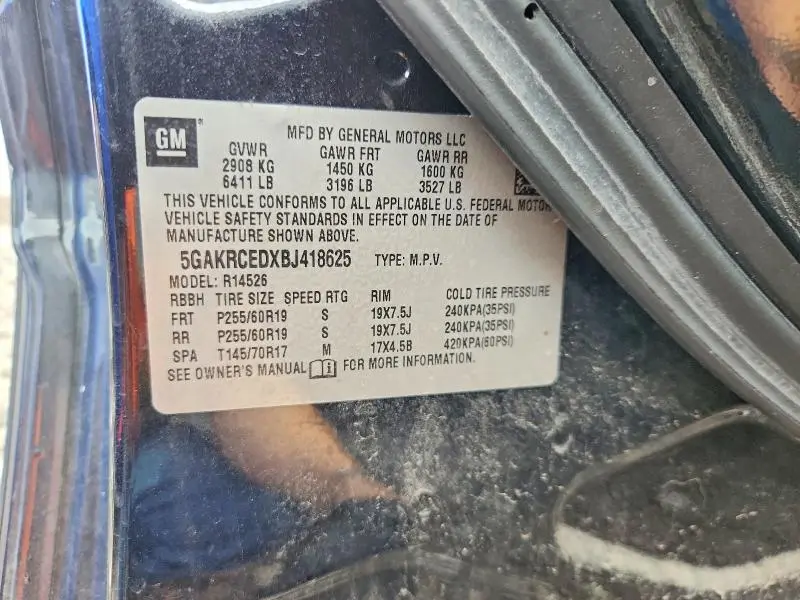 2011 BUICK ENCLAVE CXL  