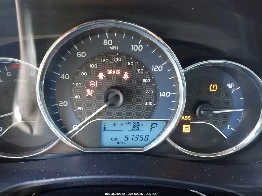 2016 TOYOTA COROLLA LE