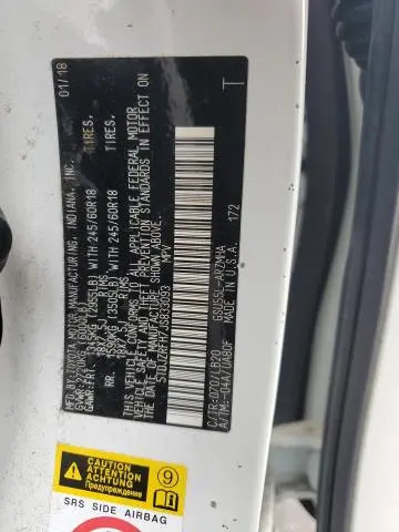 2018 TOYOTA HIGHLANDER SE  