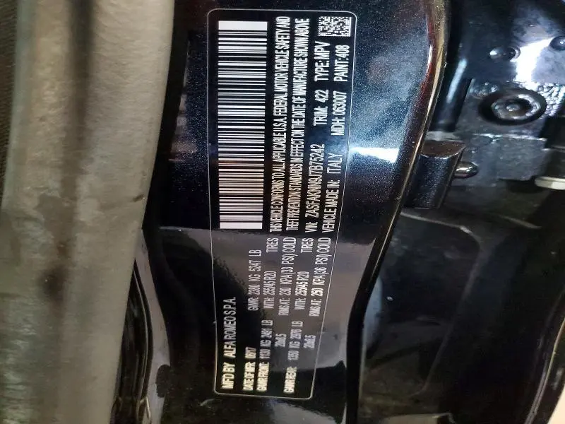 2018 ALFA ROMEO STELVIO TI SPORT  