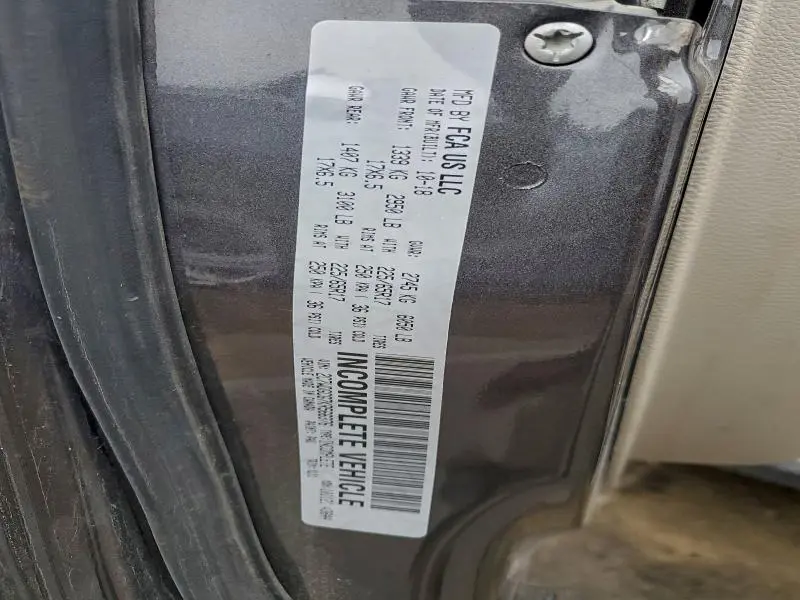 2019 DODGE GRAND CARAVAN SXT  