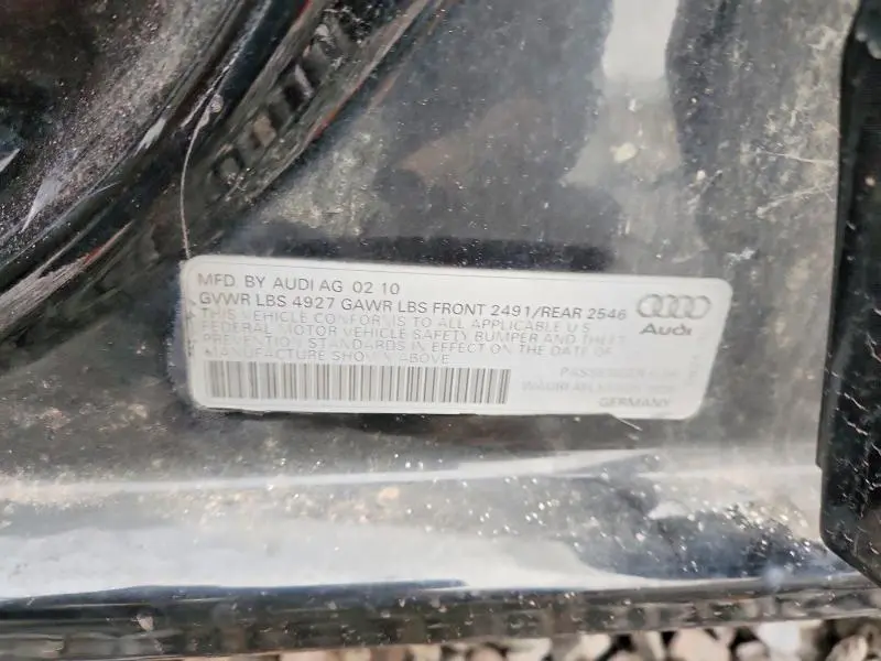 2010 AUDI A4 PREMIUM  