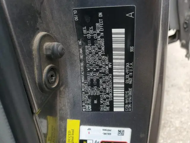 2011 TOYOTA SIENNA SPORT  