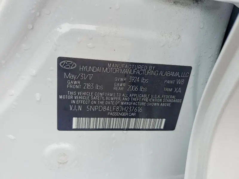 2018 HYUNDAI ELANTRA VALUE EDITION  