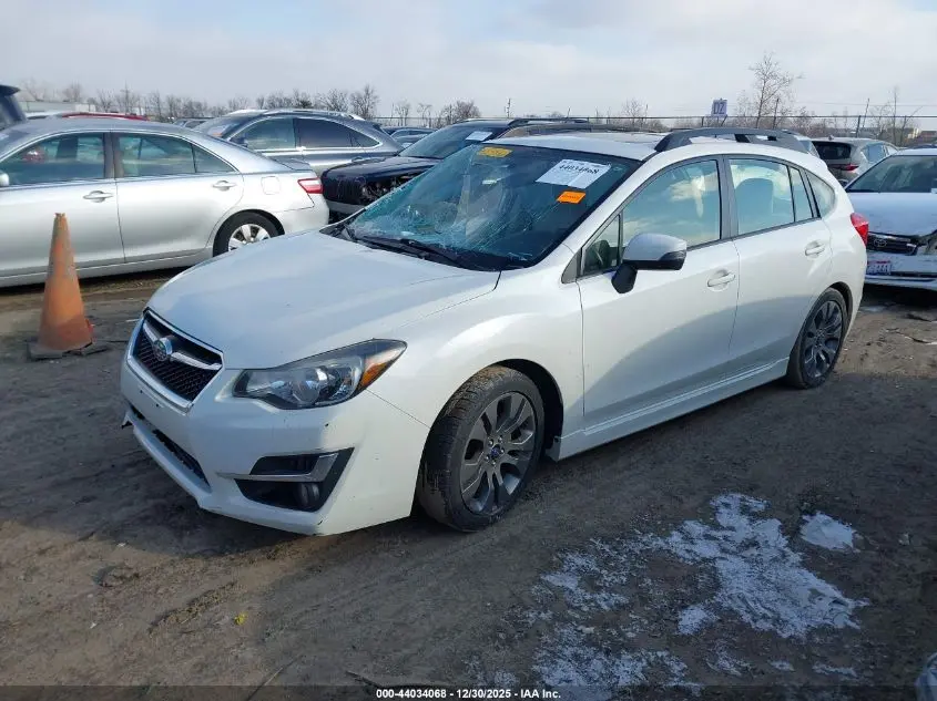 2015 SUBARU IMPREZA 2.0I SPORT LIMITED
