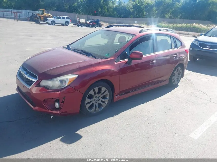 2012 SUBARU IMPREZA 2.0I SPORT PREMIUM