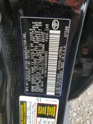 2013 TOYOTA AVALON BASE  