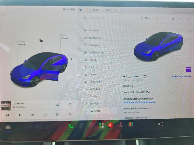 2018 TESLA MODEL 3   