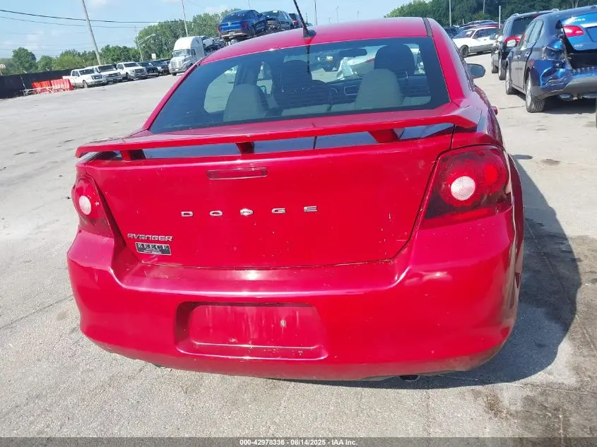 2013 DODGE AVENGER SE V6