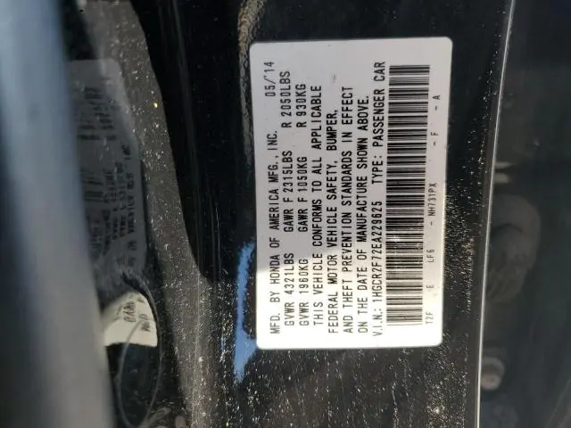 2014 HONDA ACCORD EX  