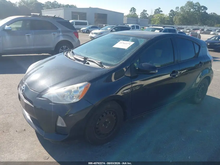 2013 TOYOTA PRIUS C ONE