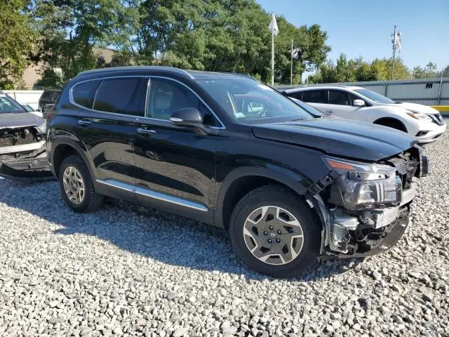 2023 HYUNDAI SANTA FE BLUE  
