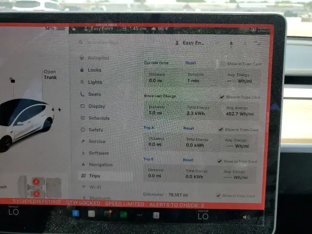 2019 TESLA MODEL 3   