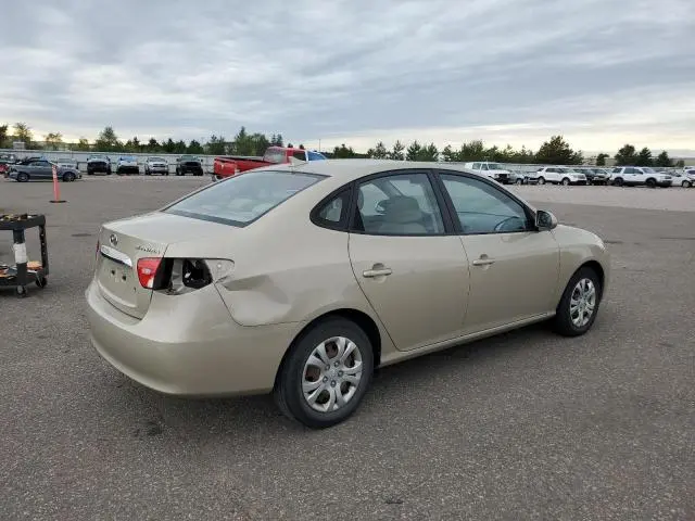 2010 HYUNDAI ELANTRA BLUE  