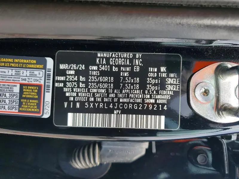 2024 KIA SORENTO S  