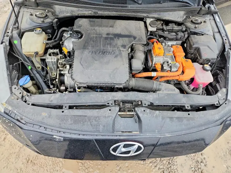 2023 HYUNDAI ELANTRA HYBRID 4D SEDAN BLUE