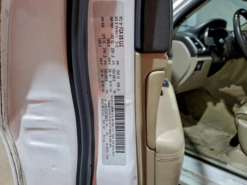 2015 JEEP GRAND CHEROKEE OVERLAND  