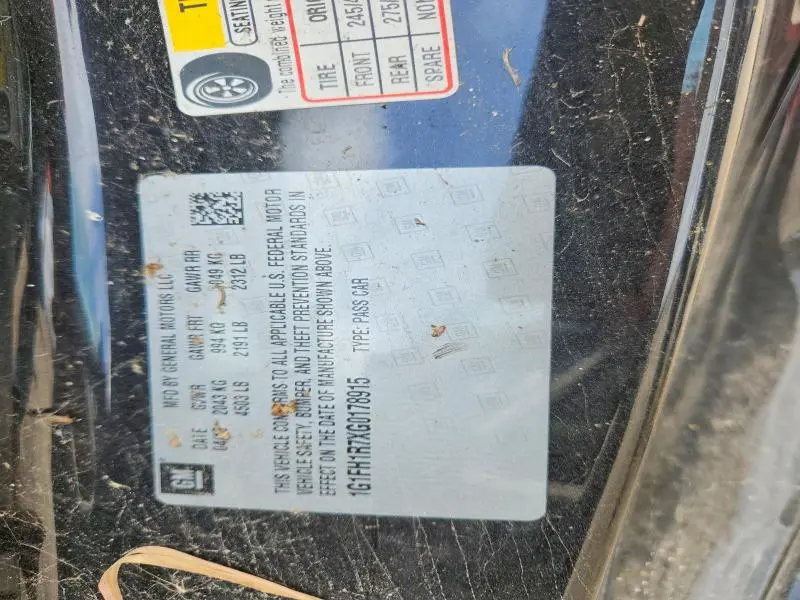 2016 CHEVROLET CAMARO SS  