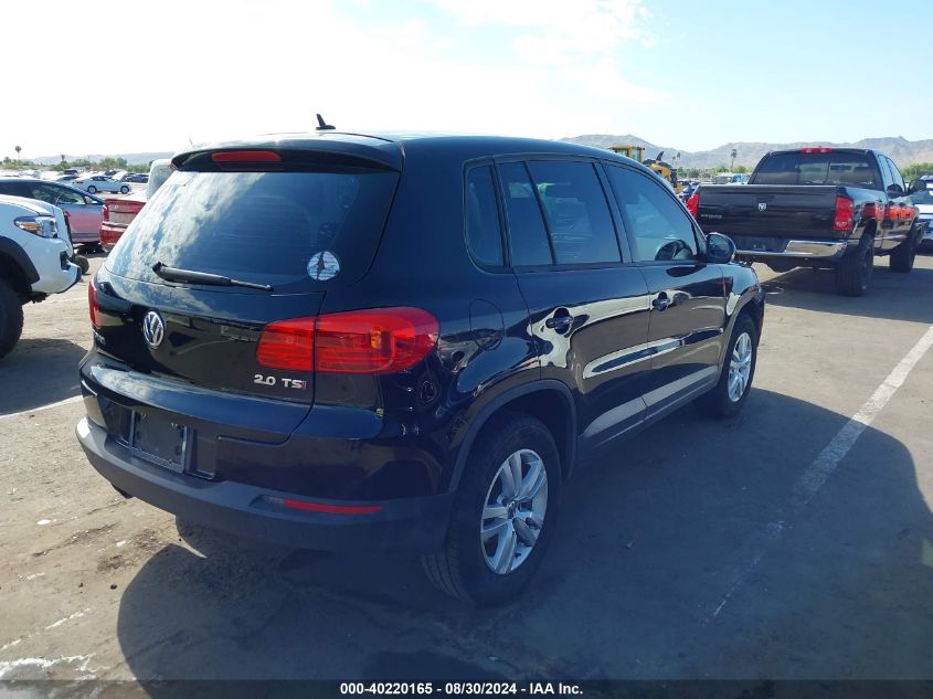 2014 VOLKSWAGEN TIGUAN S