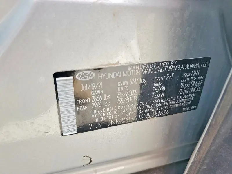 2022 HYUNDAI SANTA FE XRT  