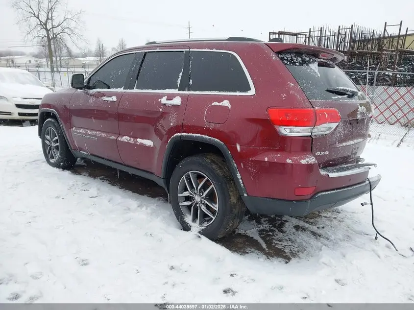 2017 JEEP GRAND CHEROKEE LIMITED 4X4