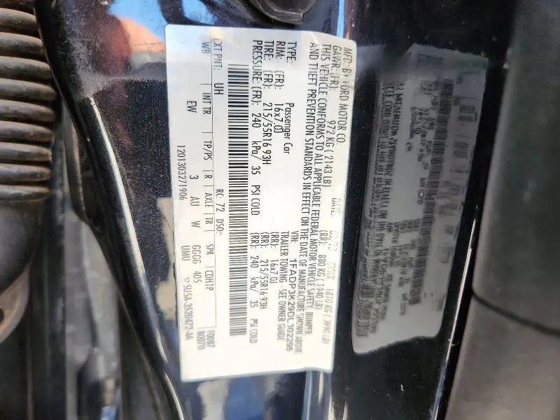 2013 FORD FOCUS SE  