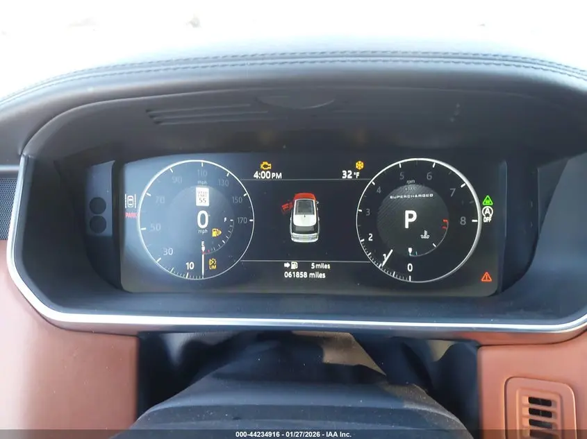 2017 LAND ROVER RANGE ROVER 5.0L V8 SUPERCHARGED AUTOBIOGRAPHY