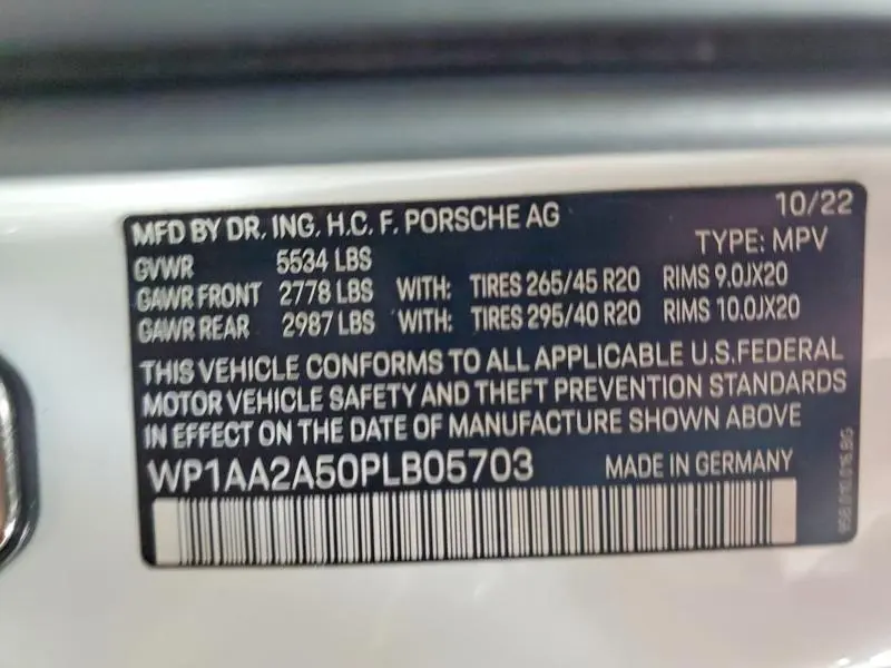 2023 PORSCHE MACAN BASE  