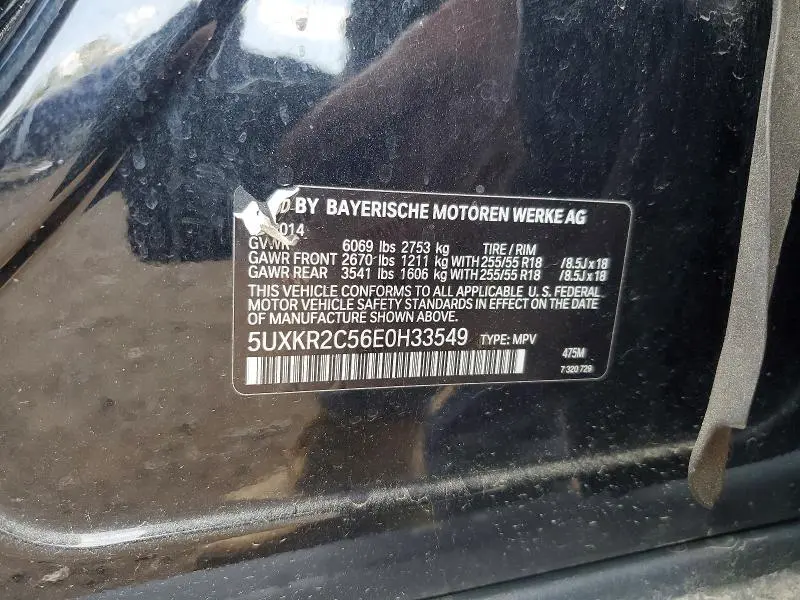 2014 BMW X5 SDRIVE35I  