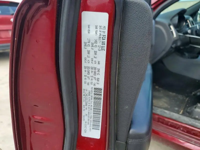 2020 DODGE DURANGO GT  