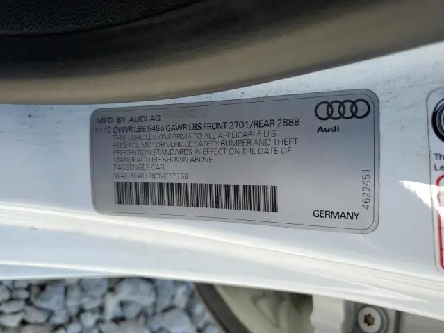 2013 AUDI A7 PRESTIGE  