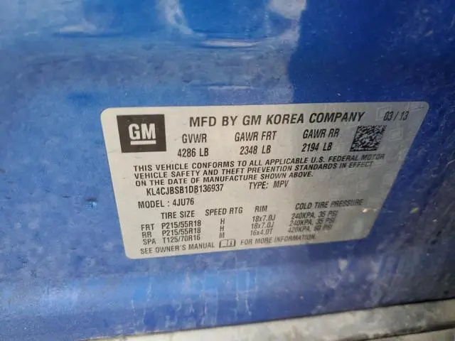 2013 BUICK ENCORE CONVENIENCE  