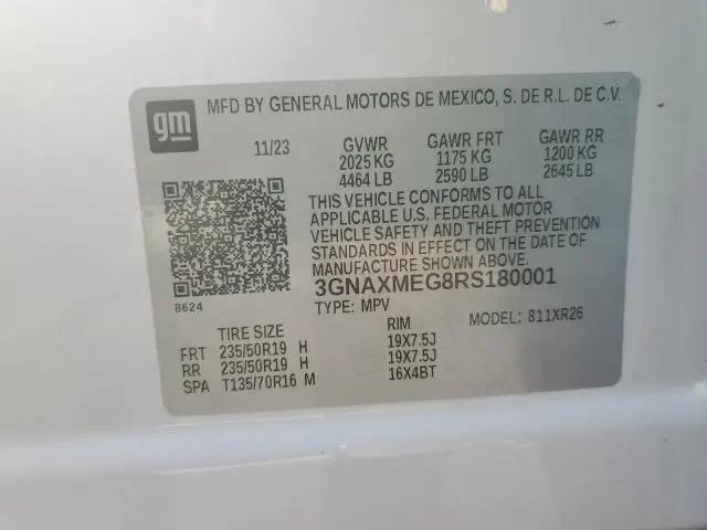 2024 CHEVROLET EQUINOX RS  