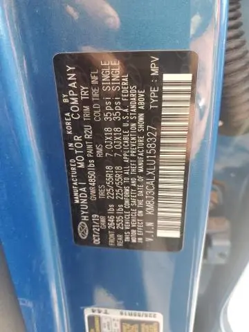 2020 HYUNDAI TUCSON LIMITED  