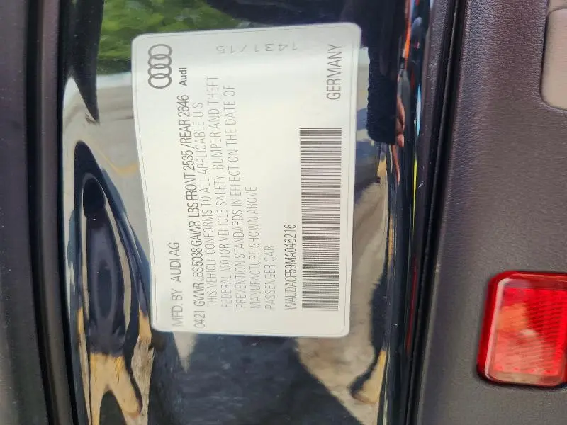 2021 AUDI A5 PREMIUM 45  