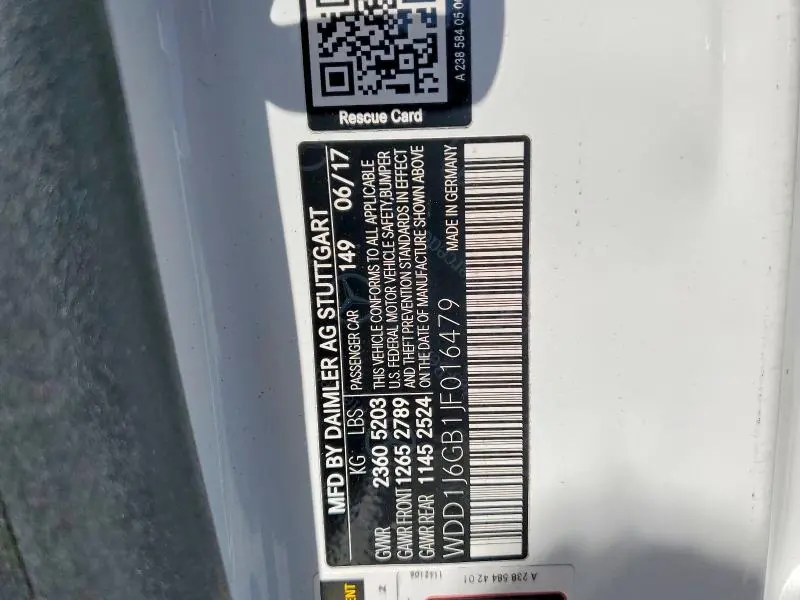 2018 MERCEDES-BENZ E 400 4MATIC  