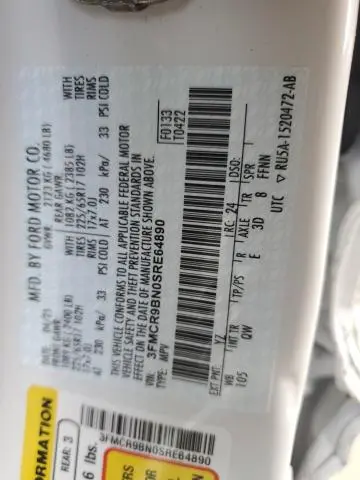 2025 FORD BRONCO SPORT BIG BEND  