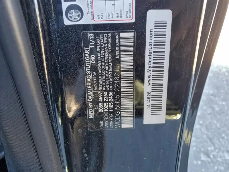 2014 MERCEDES-BENZ C 350  