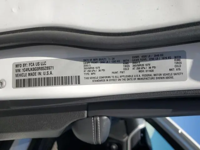 2024 JEEP GRAND CHEROKEE L LIMITED  