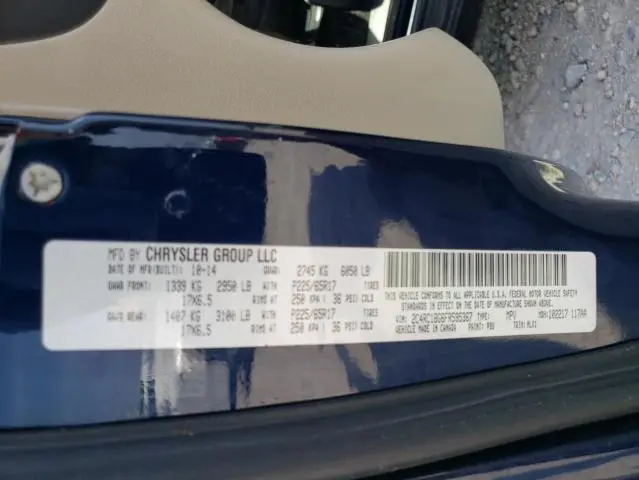 2015 CHRYSLER TOWN & COUNTRY TOURING  