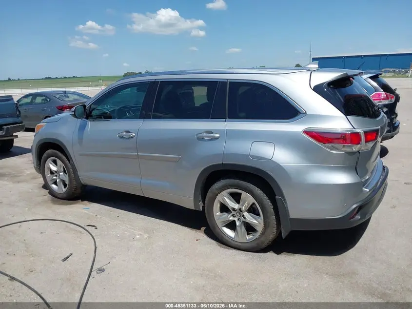 2016 TOYOTA HIGHLANDER LIMITED V6