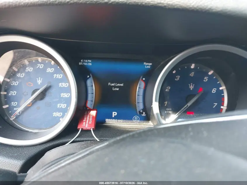 2017 MASERATI GHIBLI  