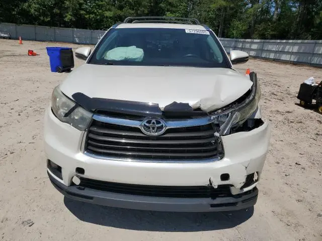2015 TOYOTA HIGHLANDER XLE  