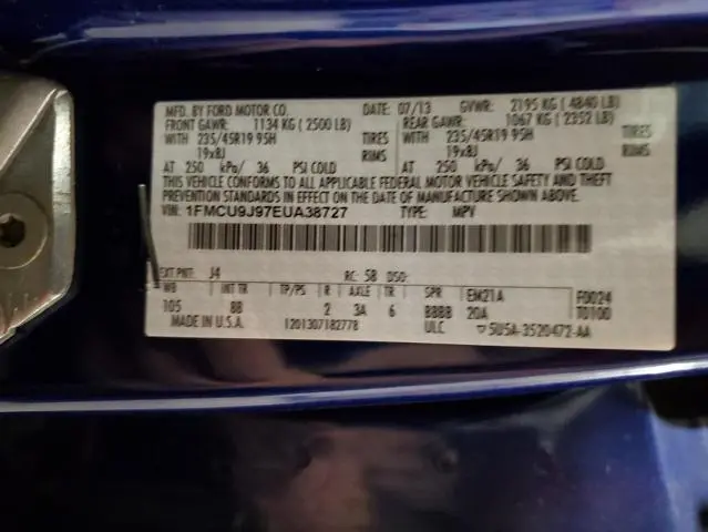 2014 FORD ESCAPE TITANIUM  