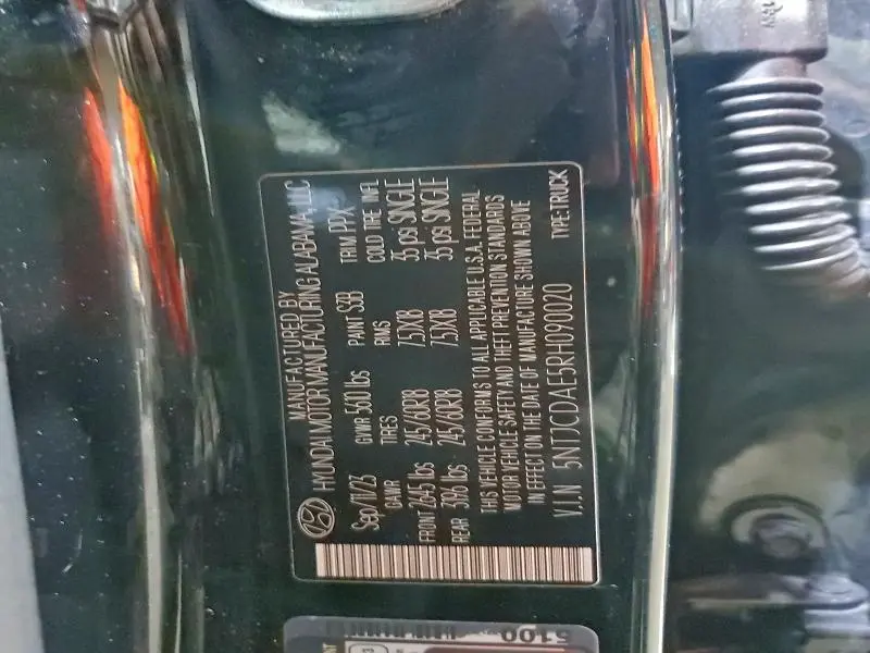 2024 HYUNDAI SANTA CRUZ SEL  