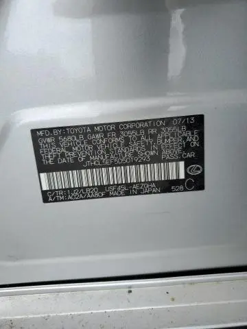 2013 LEXUS LS 460  