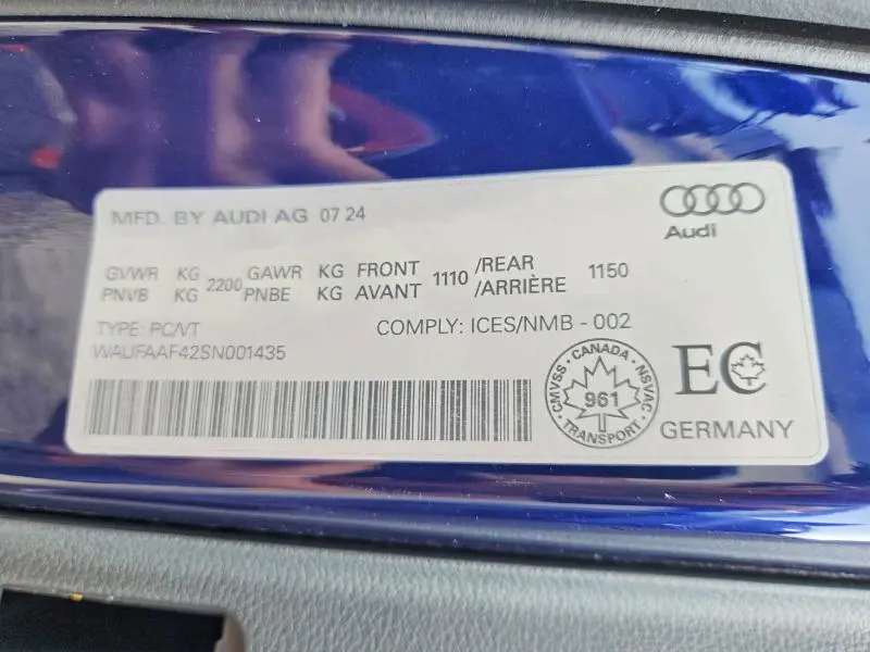 2025 AUDI A4 PRESTIGE 45  