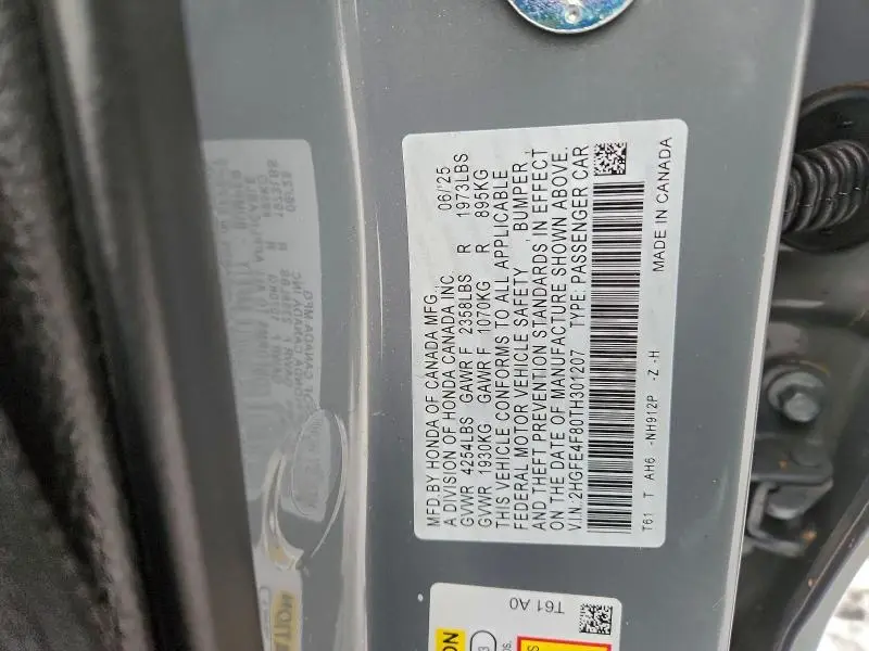 2026 HONDA CIVIC SPORT  