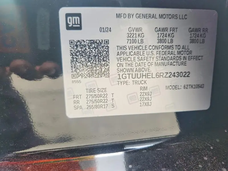 2024 GMC SIERRA K1500 DENALI ULTIMATE  